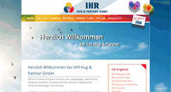 Desktop Screenshot of ihr.ch